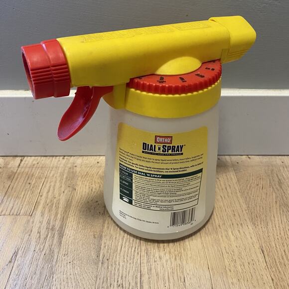 Ortho Dial N Spray Multi-Use Hose-End Sprayer Plastic Vintage - Picture 3 of 7